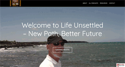 Desktop Screenshot of lifeunsettled.com