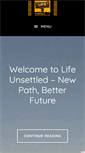 Mobile Screenshot of lifeunsettled.com